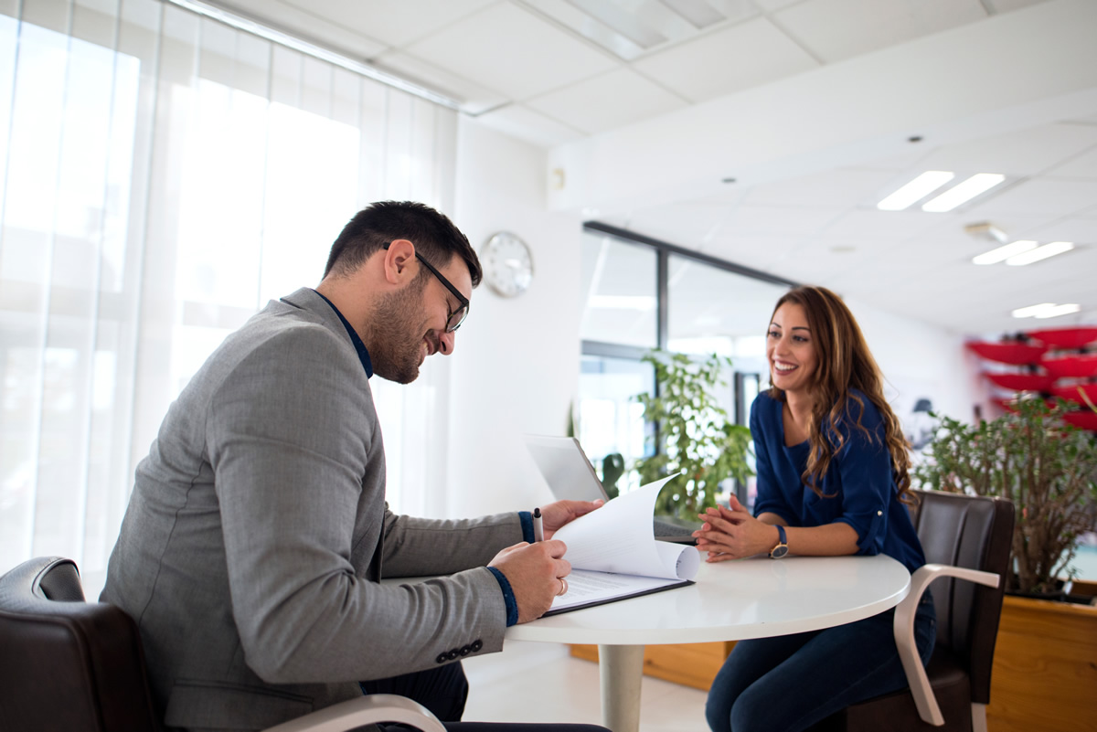 candidate job interview